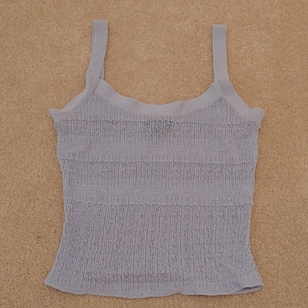 BCBG MAX AZRIA KNIT TANK TOP MED